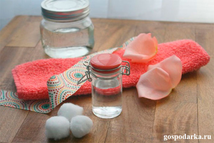 Розовая вода – простой пошаговый рецепт приготовления