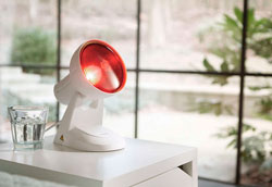 Красная лампа для лечения синусита
